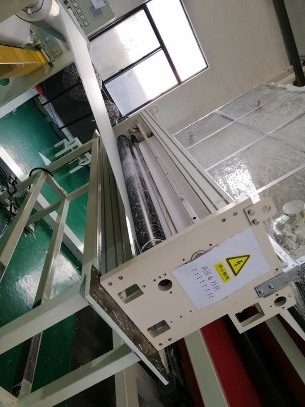 Melt Spray Fabric / Melt Blown Fabric Machine, Nhà máy sản xuất vải không dệt có trục vít đơn và màu xanh,