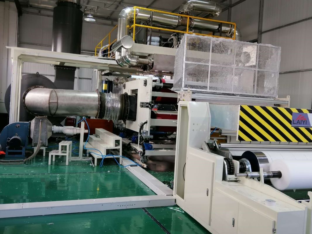Máy thổi vải không dệt Melt với bộ lọc hệ thống đường ống và đo nóng chảy