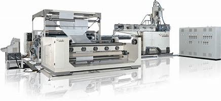 Máy ép đùn màng nhựa 450kg / H cho polyme ăn mòn
